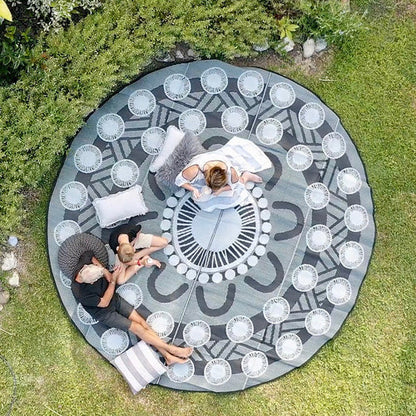 Celebration Mat 3.6m - Black/White