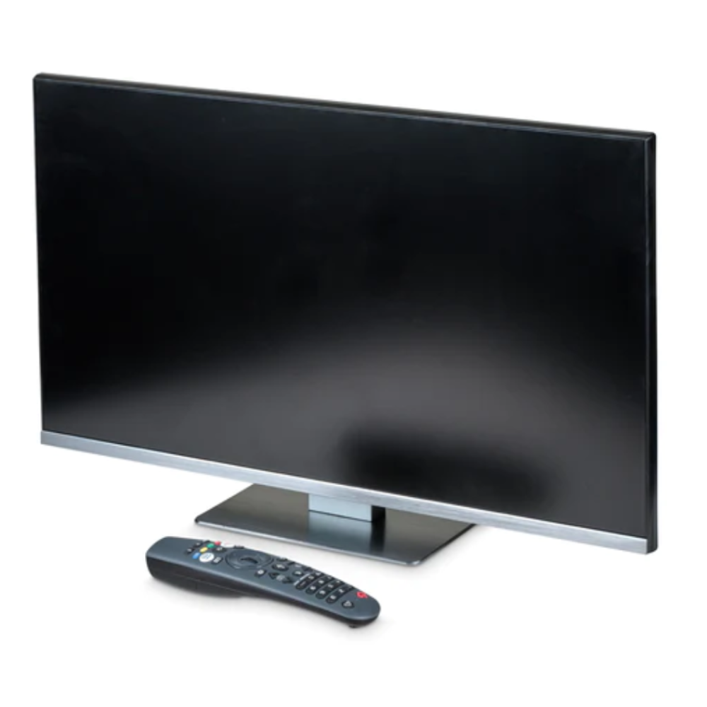RV Media 24" Full Frameless HD Led Smart TV With Built in DVD Player