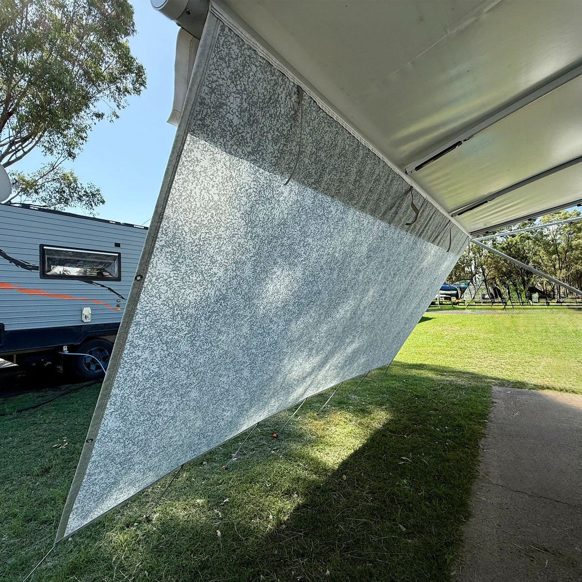 Rain Blocker Privacy Screen Long Side Wall