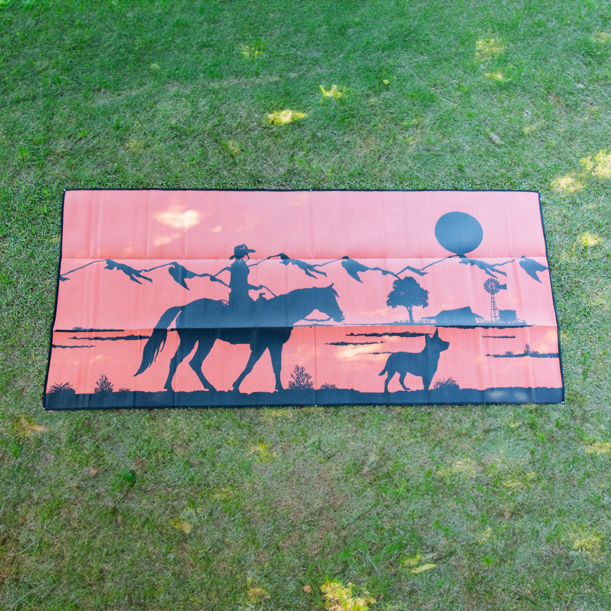Outdoor Mat - Riding Home
