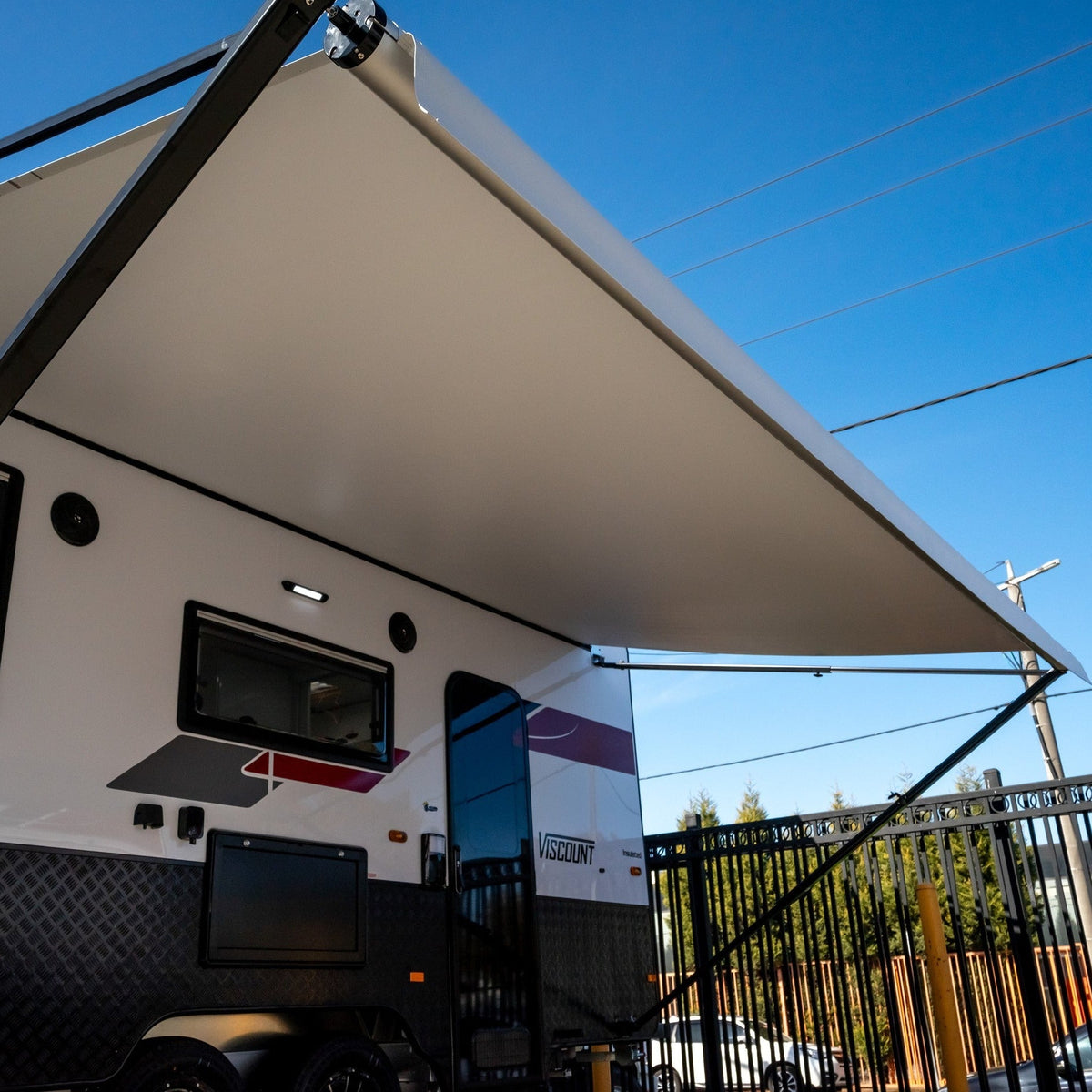 Sunburst Classic Awning - Charcoal