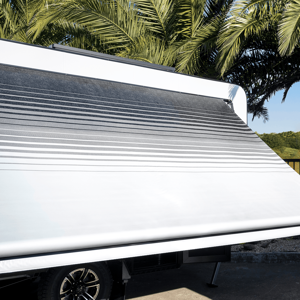Sunburst Eclipse Awning - Charcoal