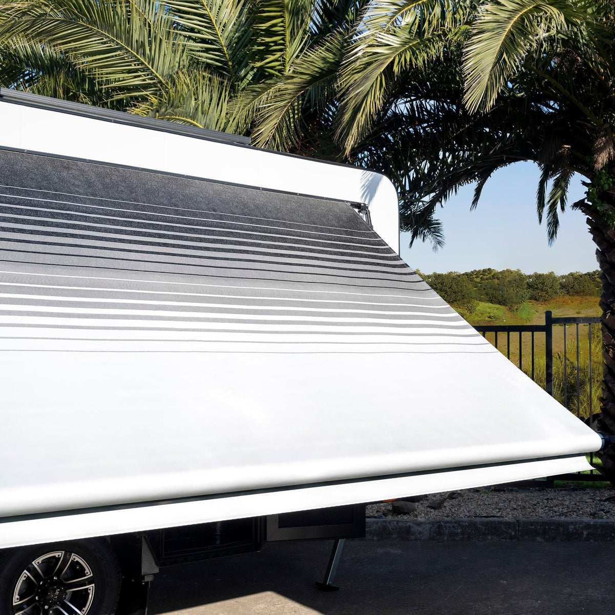 Sunburst Eclipse Awning - Blue