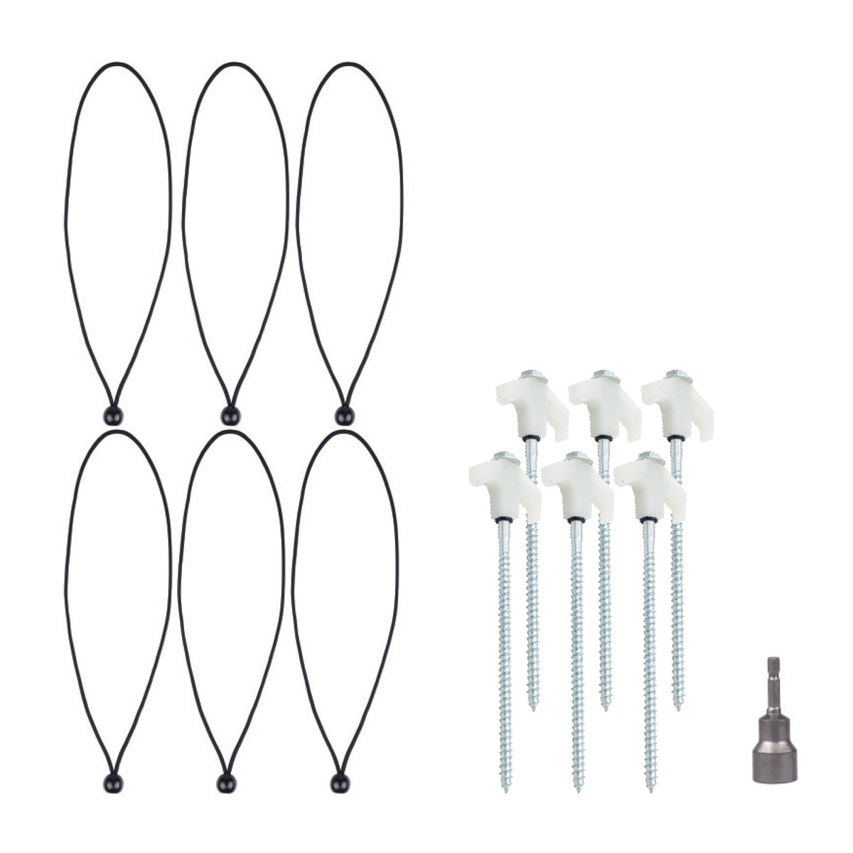 Screen & Shade Wall Tie Down Kit