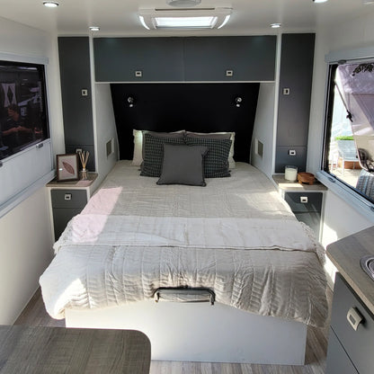 TravelCloud RV Queen Mattress - Standard, No Bolster
