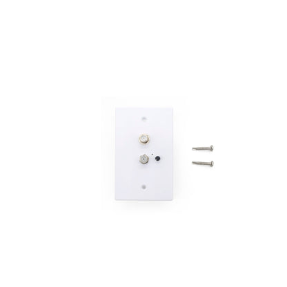 Antenna Wall Plate - AUX/Satellite