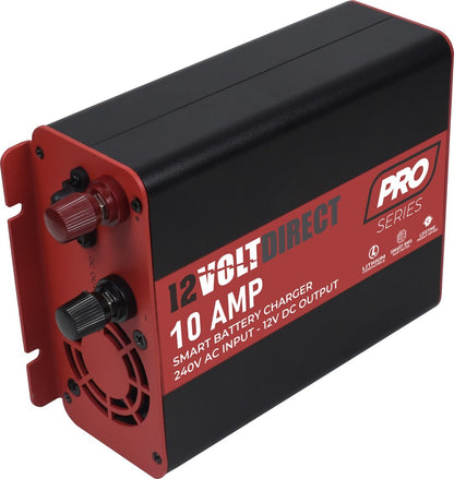 12 Volt Direct IP22 Pro Series Smart Battery Chargers Lithium Compatible