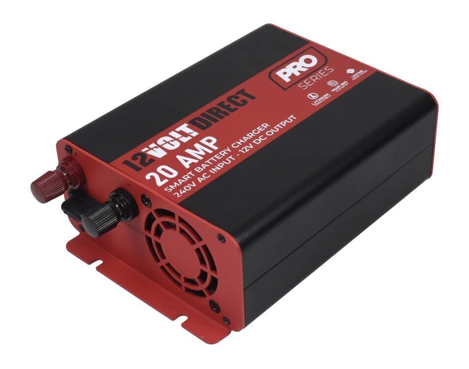 12 Volt Direct IP22 Pro Series Smart Battery Chargers Lithium Compatible