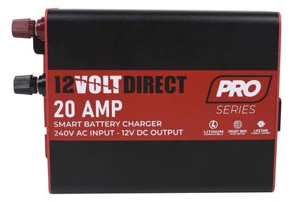 12 Volt Direct IP22 Pro Series Smart Battery Chargers Lithium Compatible