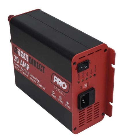 12 Volt Direct IP22 Pro Series Smart Battery Chargers Lithium Compatible