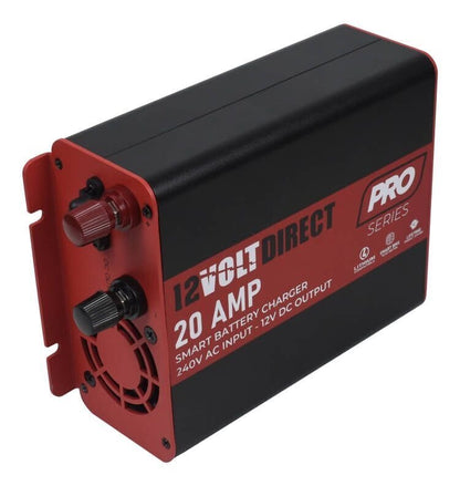 12 Volt Direct IP22 Pro Series Smart Battery Chargers Lithium Compatible