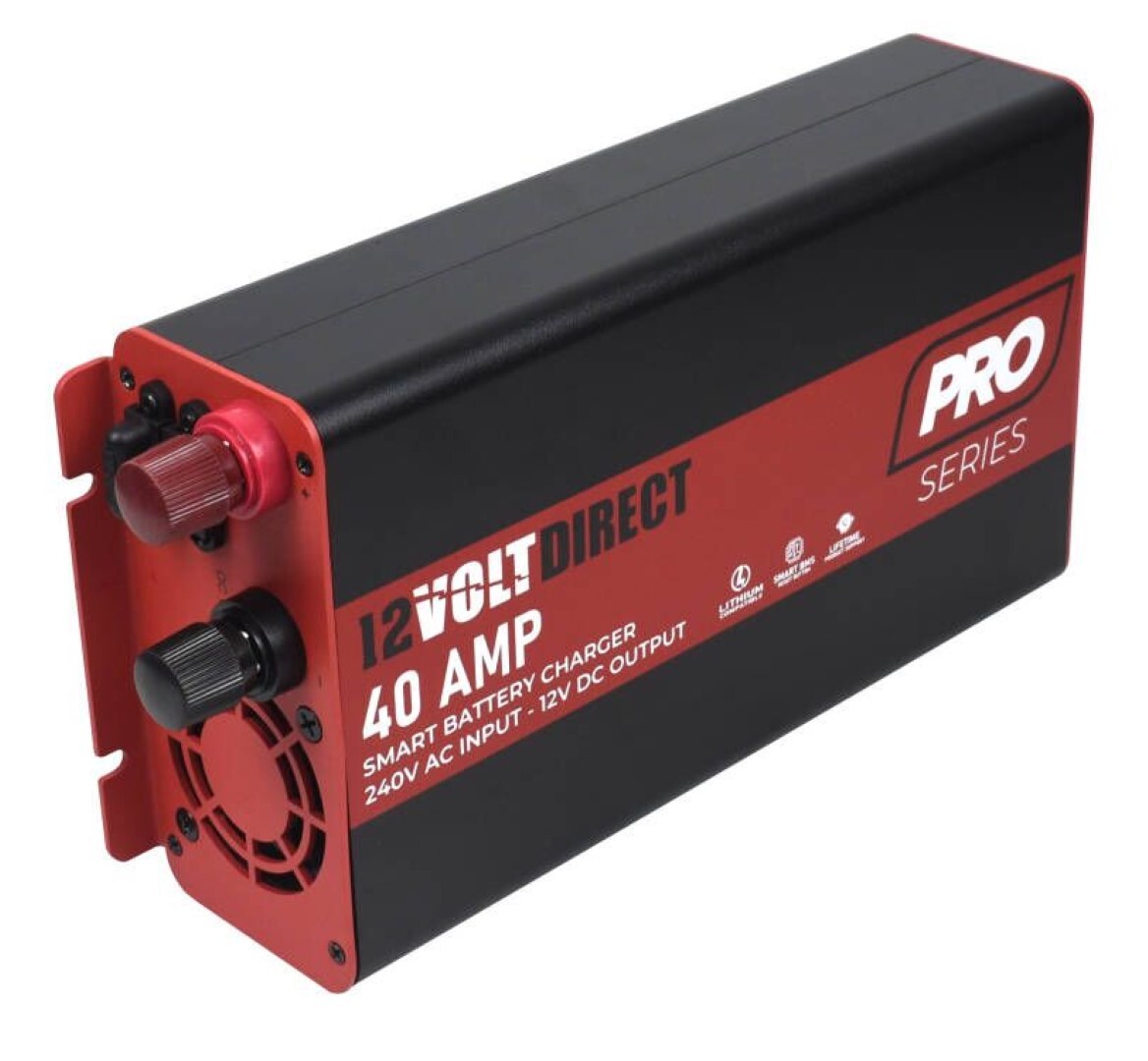 12 Volt Direct IP22 Pro Series Smart Battery Chargers Lithium Compatible