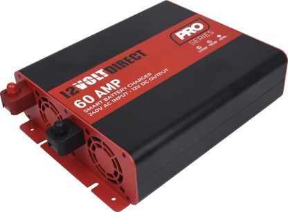 12 Volt Direct IP22 Pro Series Smart Battery Chargers Lithium Compatible