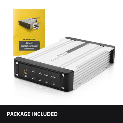 12 Volt Direct DC to DC Battery Charger MPPT LiFePO4 Lithium Compatible Solar Compatible