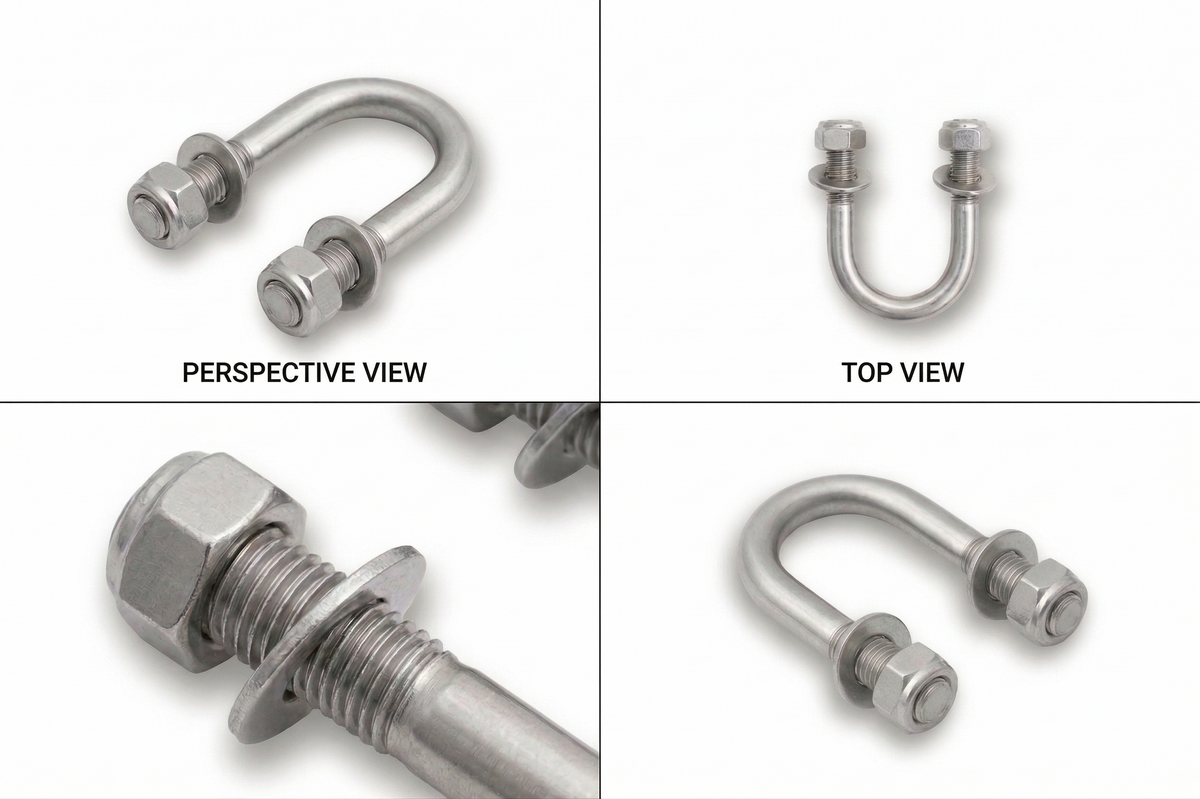 Front U-BOLT | Stainless Steel UBT012-C