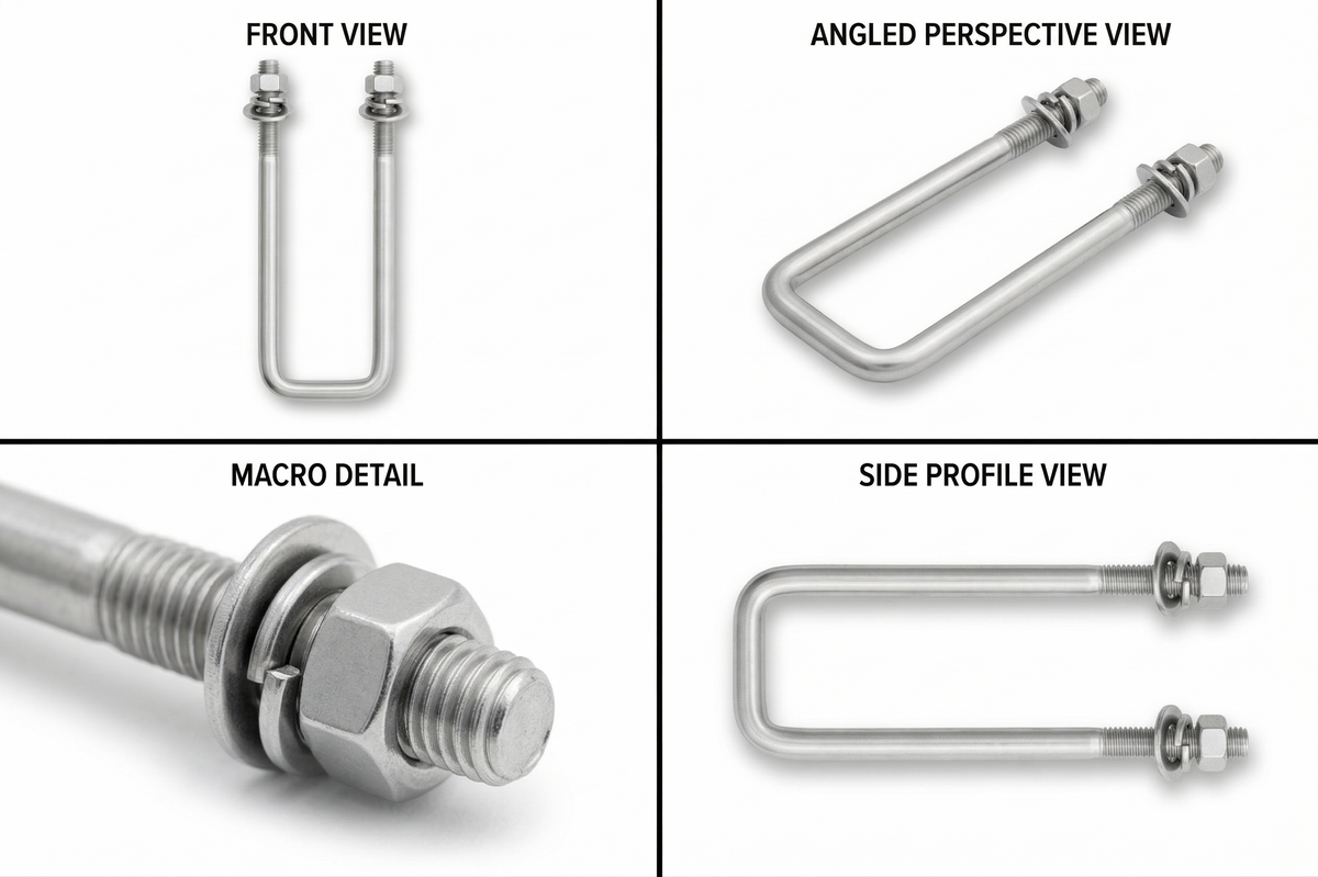 Rear U-BOLT | Stainless Steel - UBT016-C