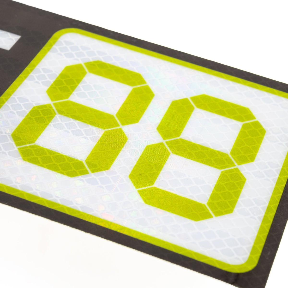 Customisable UHF Channel Sticker