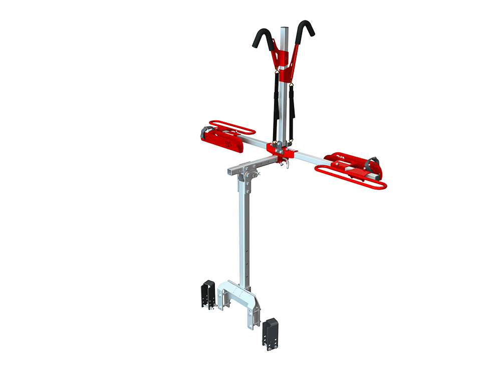 Grip Sport Caravan Bike Rack (2-Bike) {Tilting} [With Universal Cross Member - UCM]