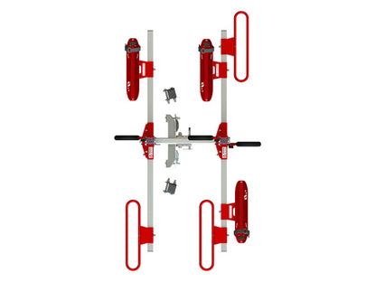 Grip Sport Caravan Bike Rack (3-Bike) {Tilting} [With Universal Cross Member - UCM]