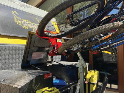 Grip Sport Caravan Bike Rack (3-Bike) {Tilting} [With Universal Cross Member - UCM]