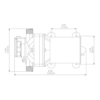 Aussie Traveller 12V RV Water Pump - 11.3LPM