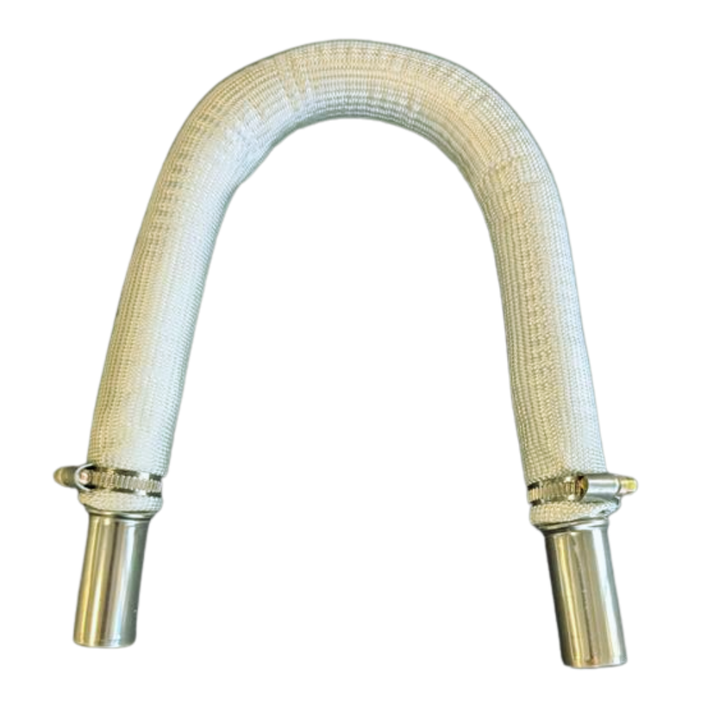 AU Focus 600mm Exhaust Pipe with Fire Resistant Sleeve