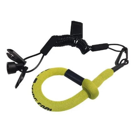 Floating Wrist Lanyard Blue/Yellow