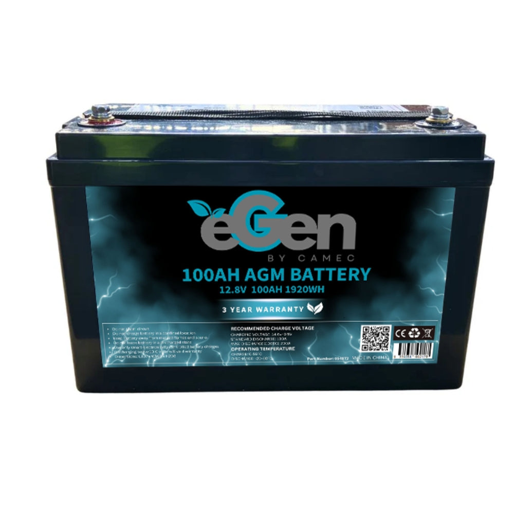 eGen 100AH AGM Battery