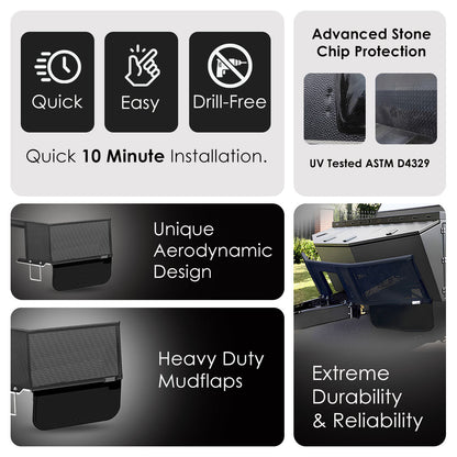 D-Flector Monster Tool Box Double Angled Stone Guard