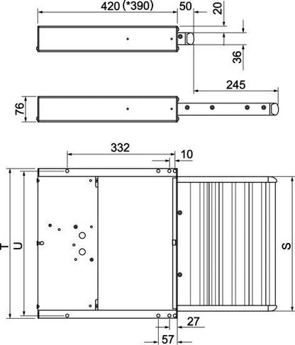 Thule 12V Slide-Out Step 700mm