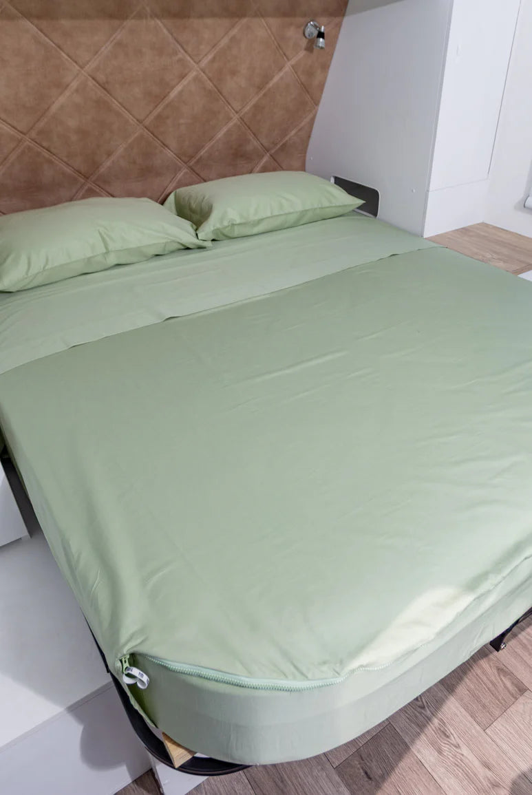 Roaming Caravan Queen Cotton Sateen Sheet Set