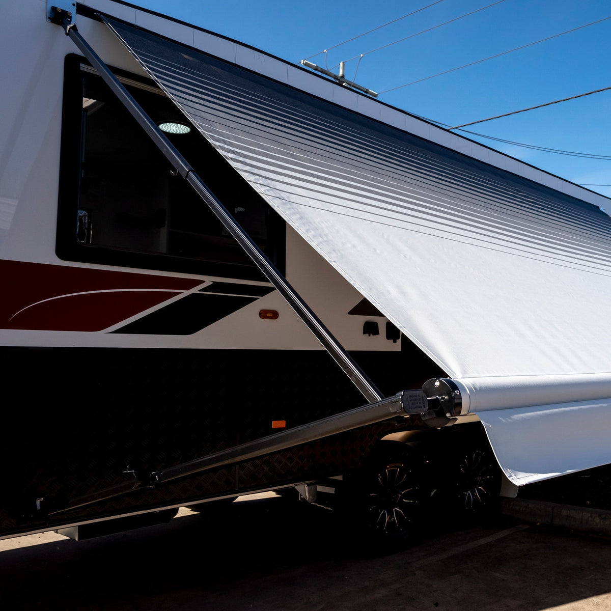Sunburst Classic Awning - Charcoal