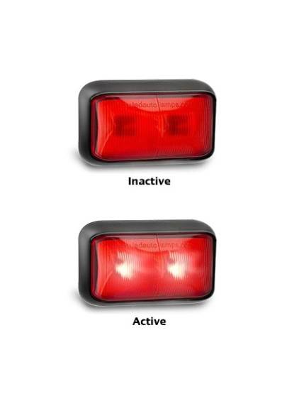 Led Red Side Marker/direction Lamp {58 Series}