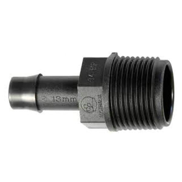 Director 13mm Barb X 1" Bsp Male Poly