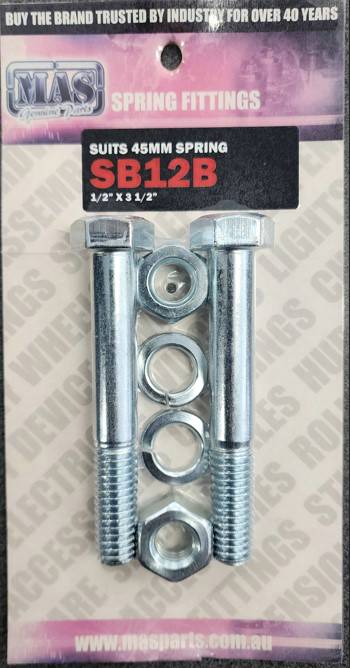 Mas 1/2" Shackle Bolts (n & W) Bp