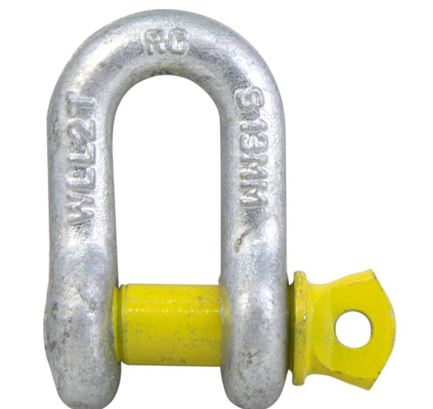 D-shackle 13mm Large Rated 2t