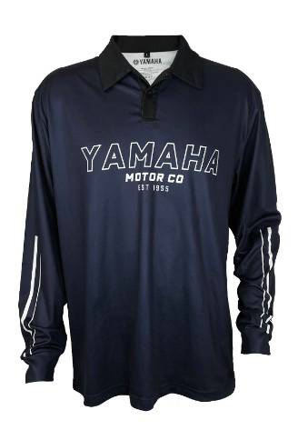 Fishing Shirt Logo Navy - Xl