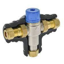 Water Heater Temper Valve 1/2in M Bsp Blue Cap