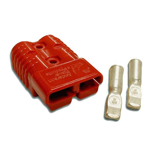 {Red} 50-Amp Anderson Plug - Connector
