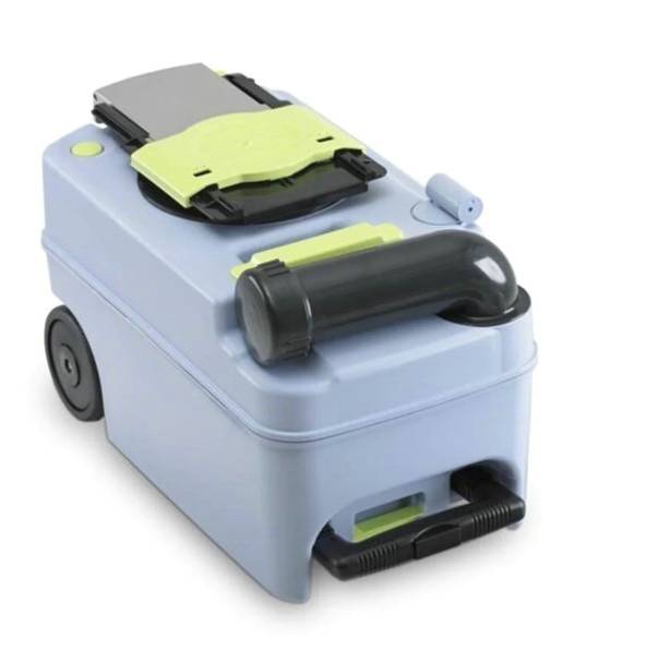 Spare Cassette Waste Tank - Dometic Cts-4110 & 3110 (green Lid + Light Blue)