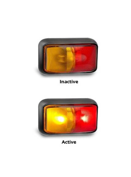 Led Red/amber Side Marker/direction Lamp {58 Series}