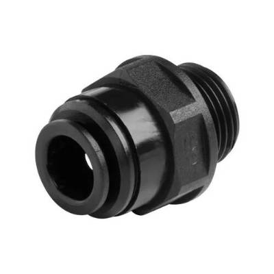 John Guest (JG) 12mm 3/8 Straight Adapter Male Plastic