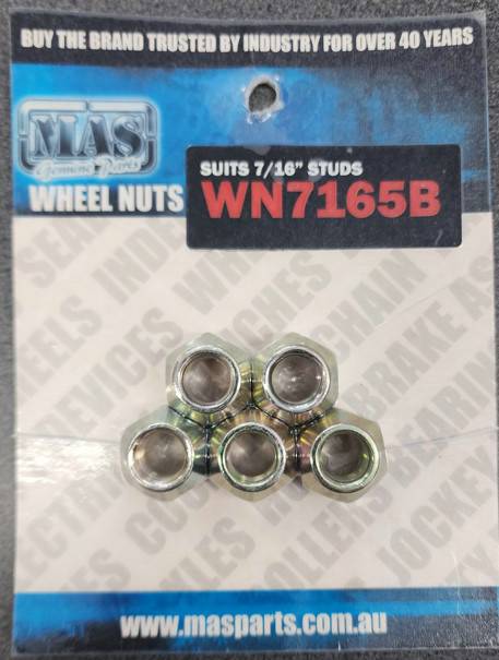 Mas 5 X 7/16" Wheel Nut To Suite 14" Bp