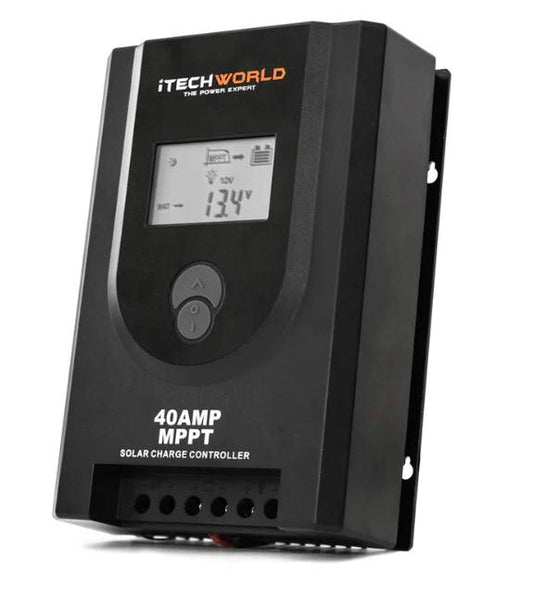 Itechworld 40a 12/24v Mppt Solar Charge Controller