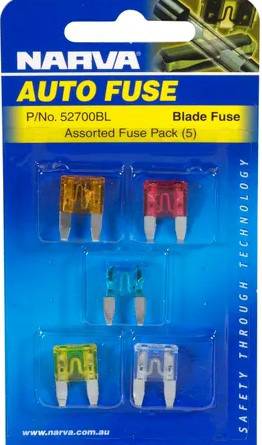 Narva Assorted Blade Fuses (pack Of 5x)