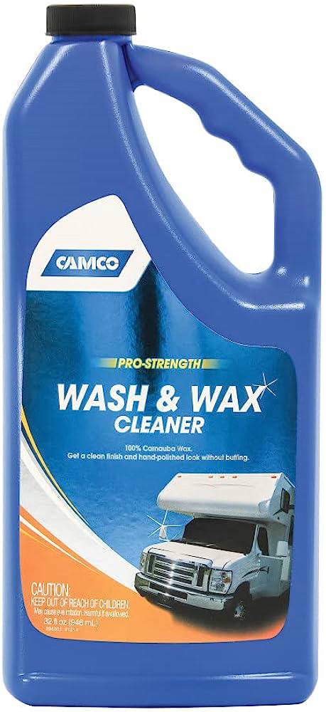 Camco - Pro-strength Wash & Wax 32oz.