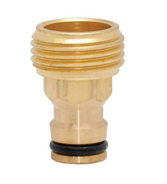 Brass Adapter American 1-1/16 Click On Hose Adapter